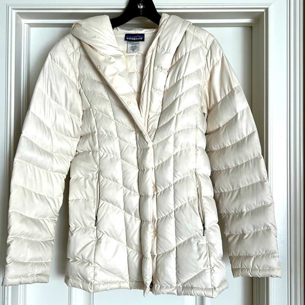 Patagonia down puffer coat